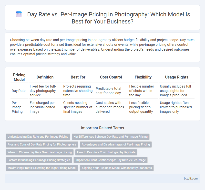 Day Rate vs. Per-Image Pricing in Photography: Which Model Is Best for Your Business?