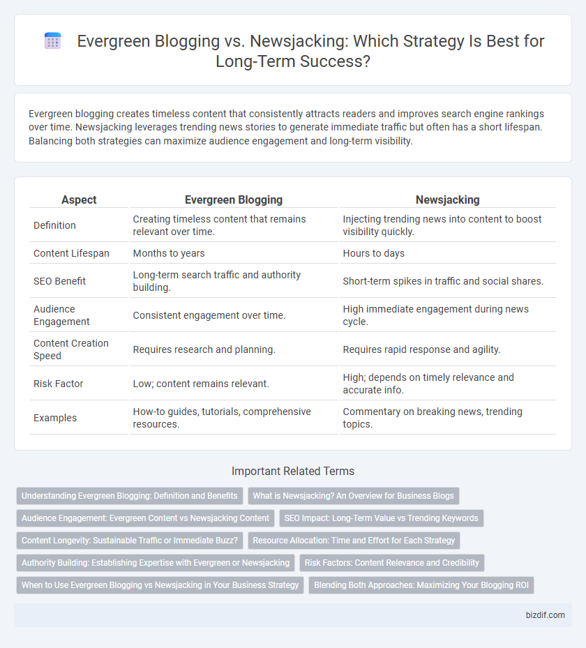 Evergreen Blogging vs. Newsjacking: Which Strategy Is Best for Long-Term Success?