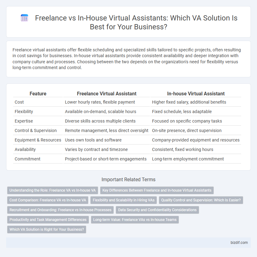 Freelance vs In-House Virtual Assistants: Which VA Solution Is Best for Your Business?