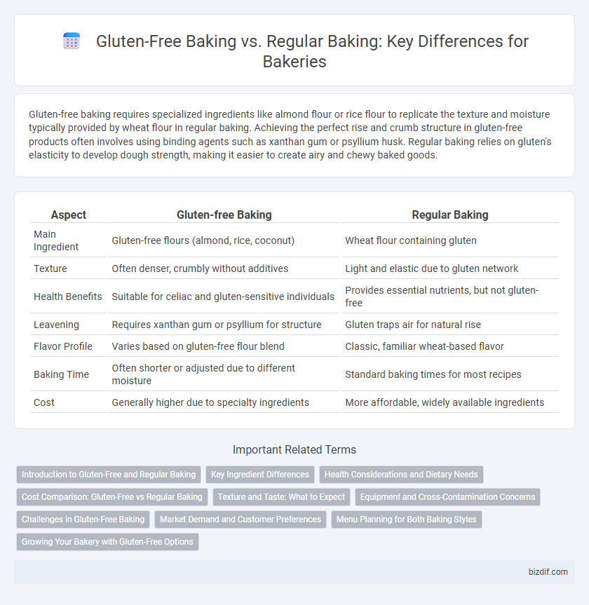 Gluten-Free Baking vs. Regular Baking: Key Differences for Bakeries
