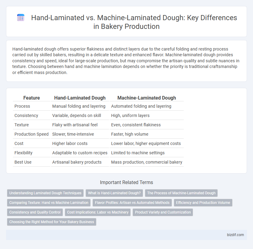 Hand-Laminated vs. Machine-Laminated Dough: Key Differences in Bakery Production