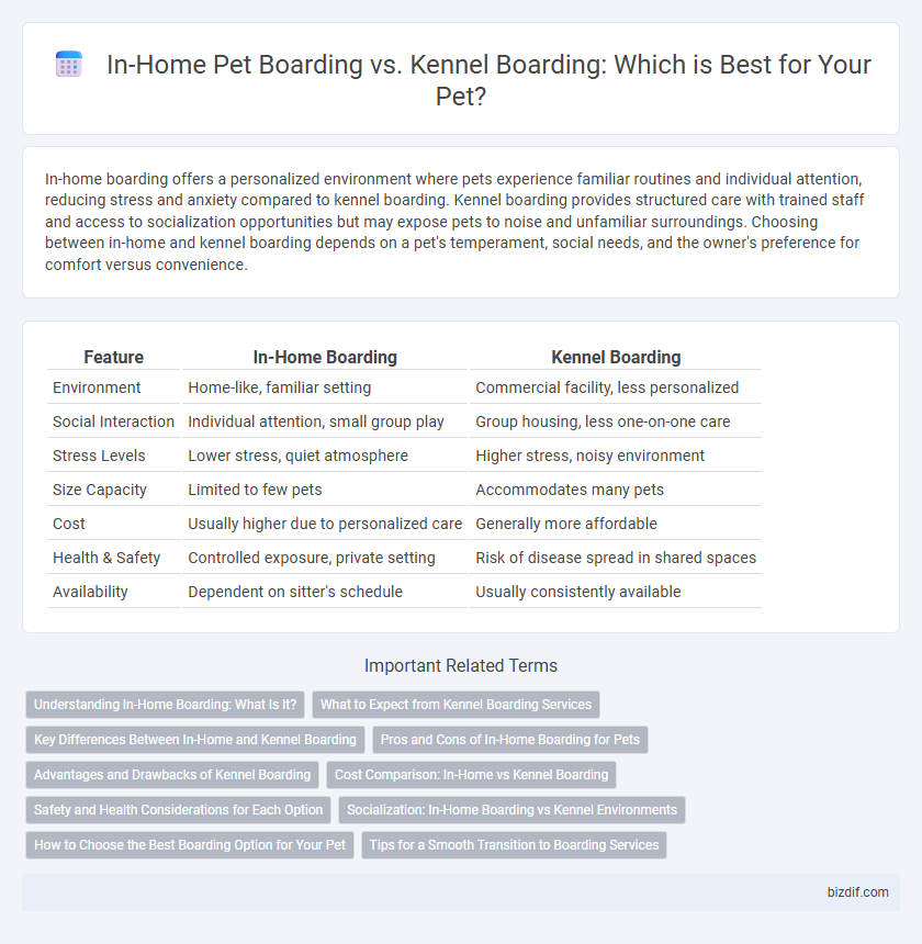 In-Home Pet Boarding vs. Kennel Boarding: Which is Best for Your Pet?