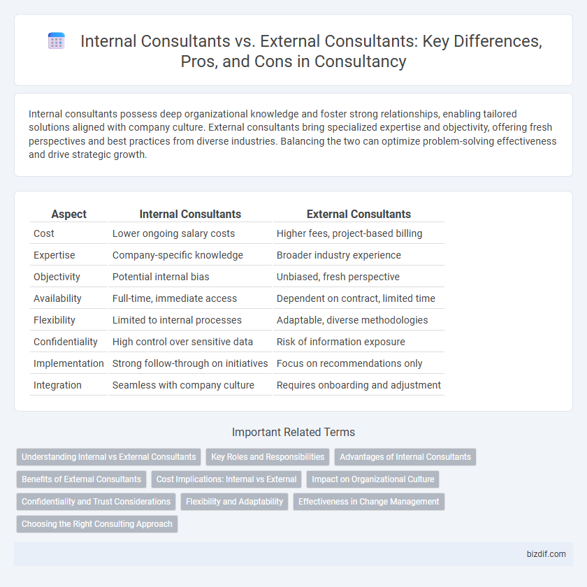 Internal Consultants vs. External Consultants: Key Differences, Pros, and Cons in Consultancy