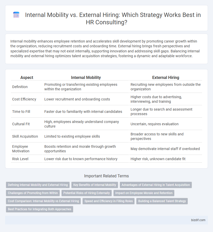 Internal Mobility vs. External Hiring: Which Strategy Works Best in HR Consulting?