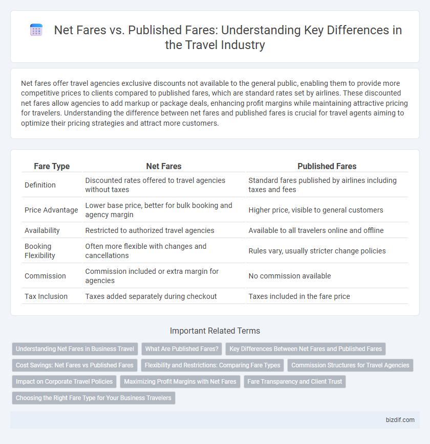 Net Fares vs. Published Fares: Understanding Key Differences in the Travel Industry