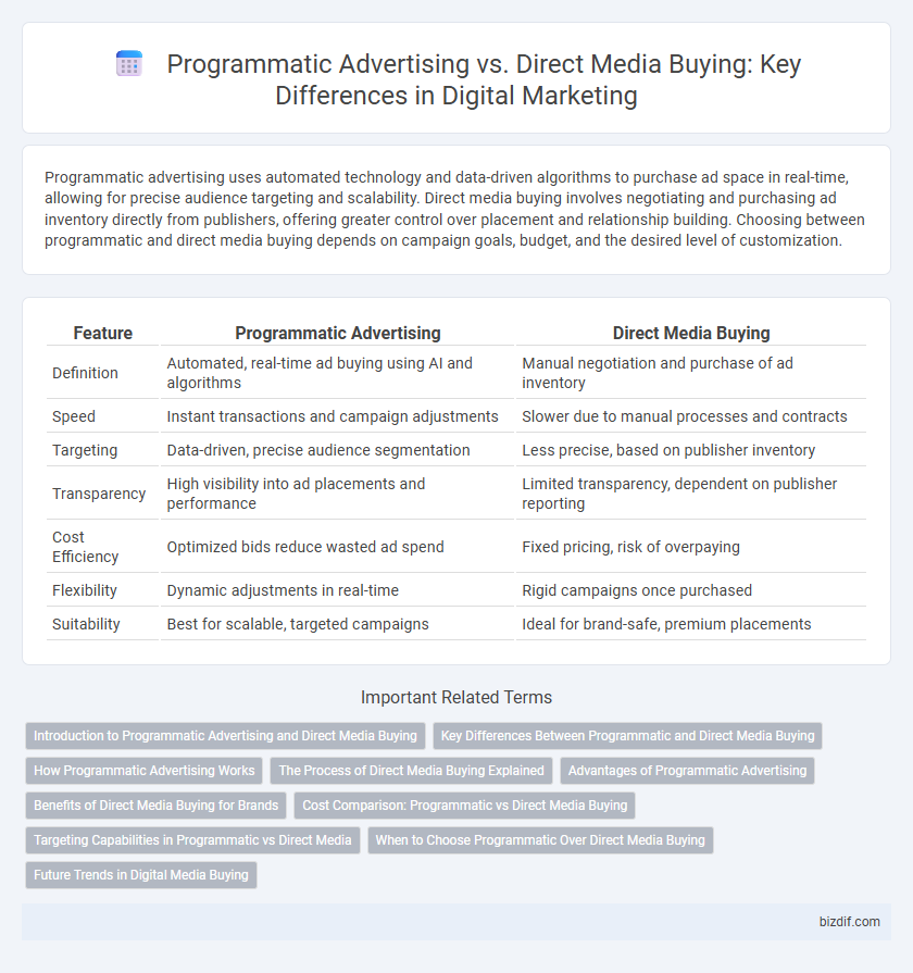 Programmatic Advertising vs. Direct Media Buying: Key Differences in Digital Marketing