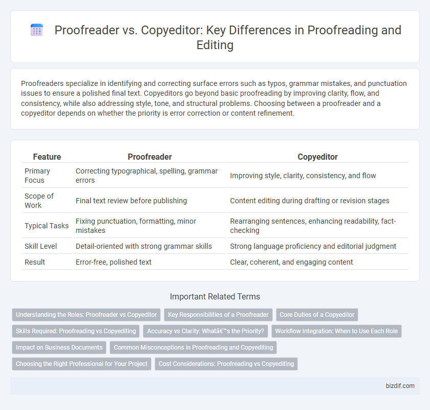 Proofreader vs. Copyeditor: Key Differences in Proofreading and Editing
