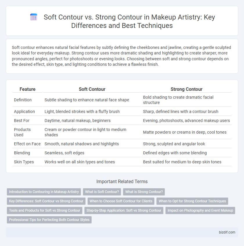 Soft Contour vs. Strong Contour in Makeup Artistry: Key Differences and Best Techniques