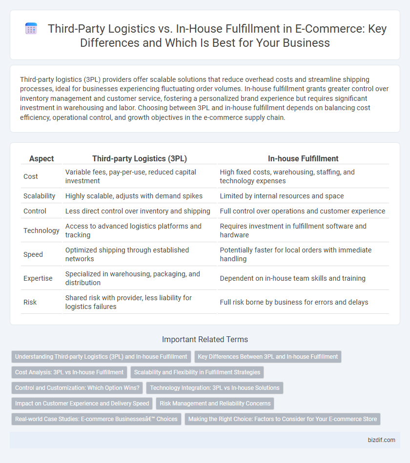 Third-Party Logistics vs. In-House Fulfillment in E-Commerce: Key Differences and Which Is Best for Your Business