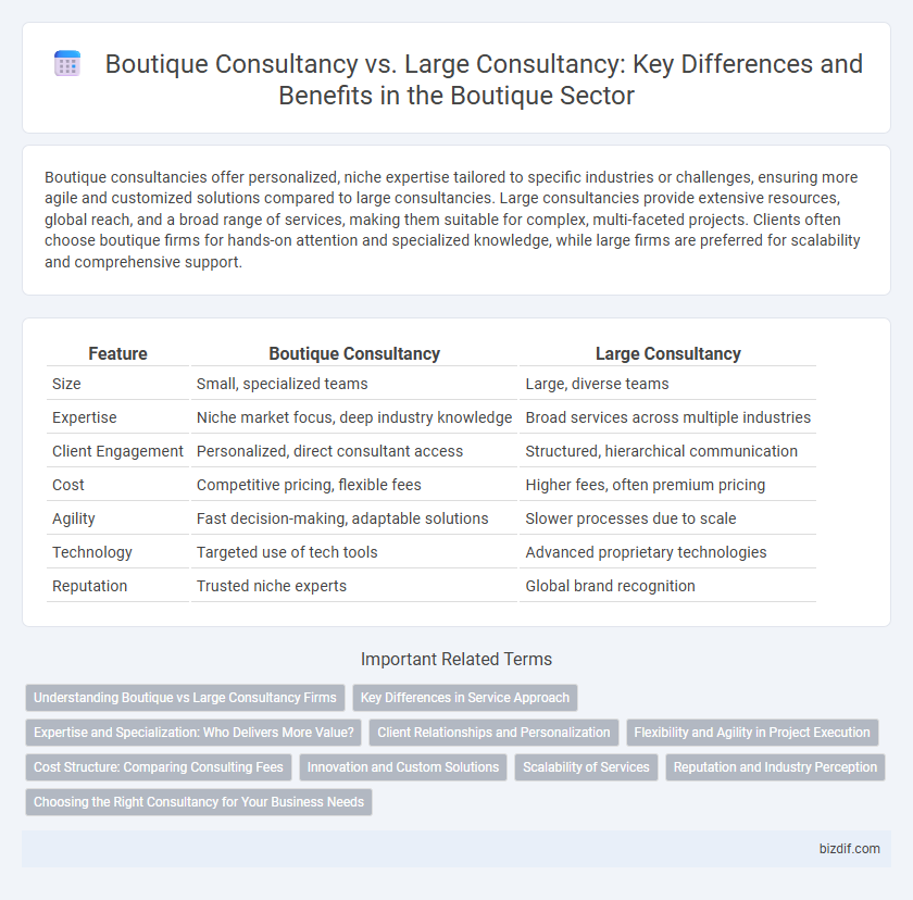 Boutique Consultancy vs. Large Consultancy: Key Differences and Benefits in the Boutique Sector