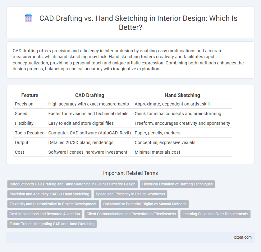 CAD Drafting vs. Hand Sketching in Interior Design: Which Is Better?