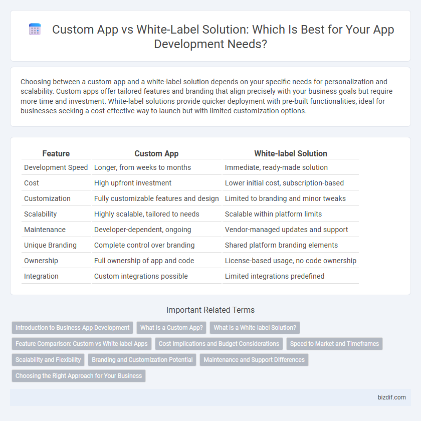 Custom App vs White-Label Solution: Which Is Best for Your App Development Needs?
