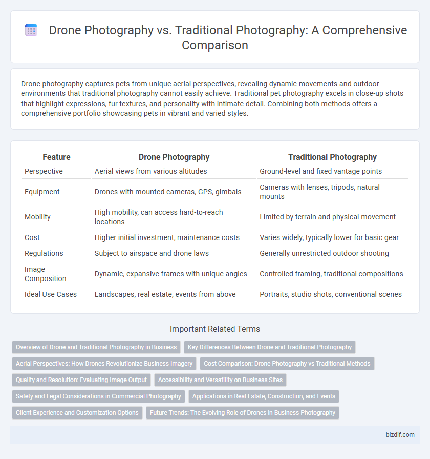 Drone Photography vs. Traditional Photography: A Comprehensive Comparison