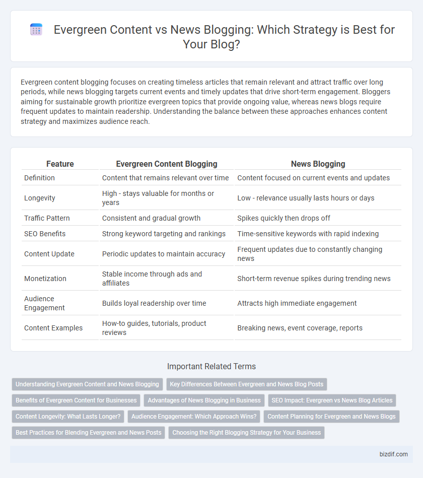Evergreen Content vs News Blogging: Which Strategy is Best for Your Blog?