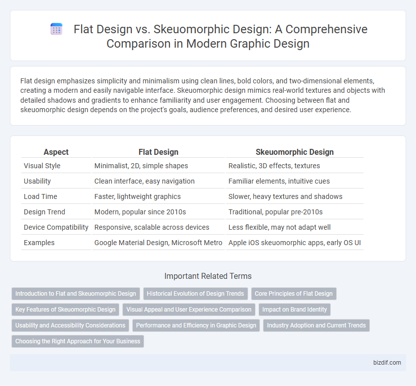 Flat Design vs. Skeuomorphic Design: A Comprehensive Comparison in Modern Graphic Design