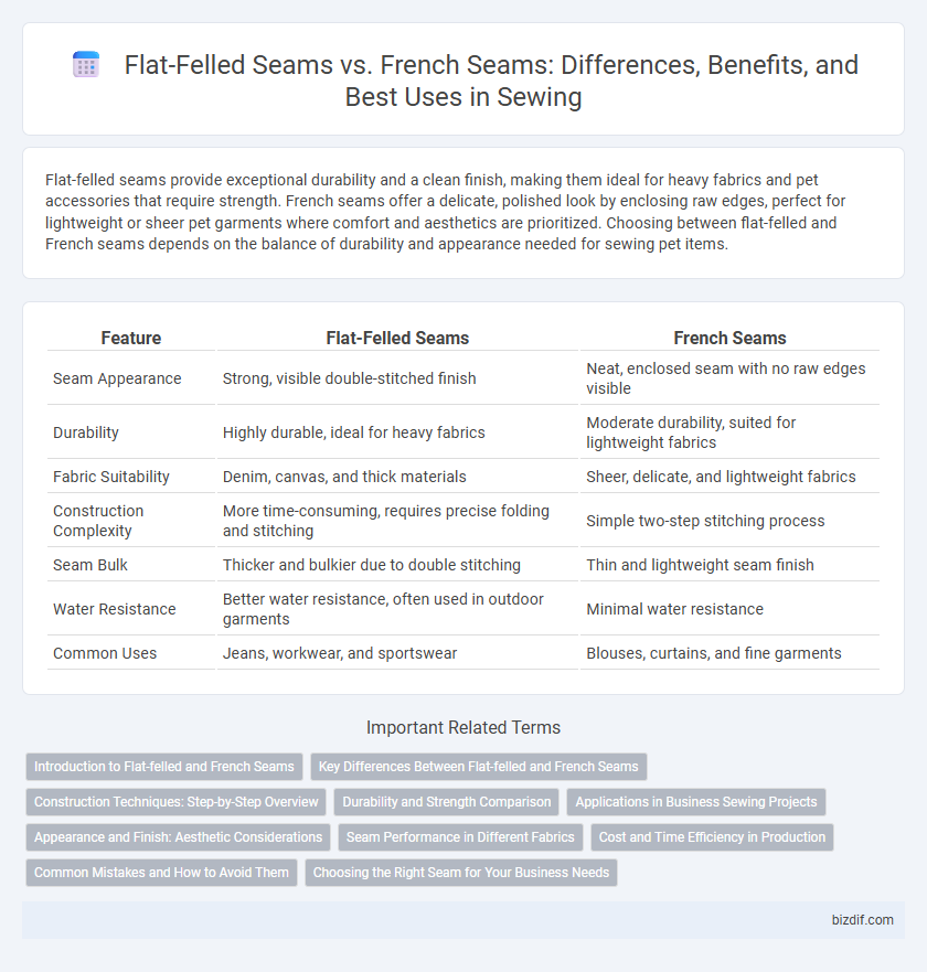 Flat-Felled Seams vs. French Seams: Differences, Benefits, and Best Uses in Sewing