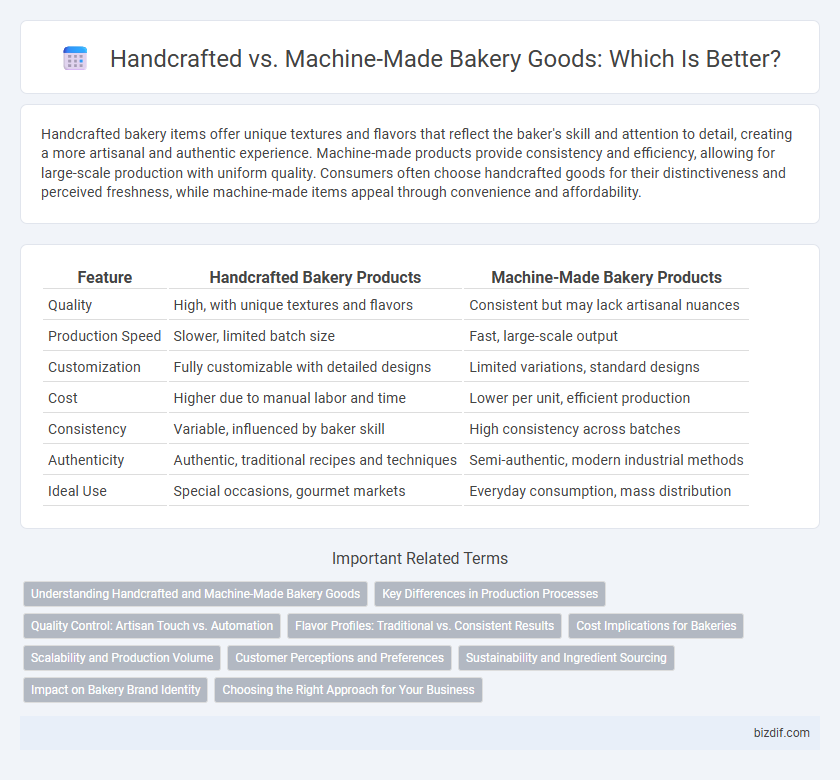 Handcrafted vs. Machine-Made Bakery Goods: Which Is Better?