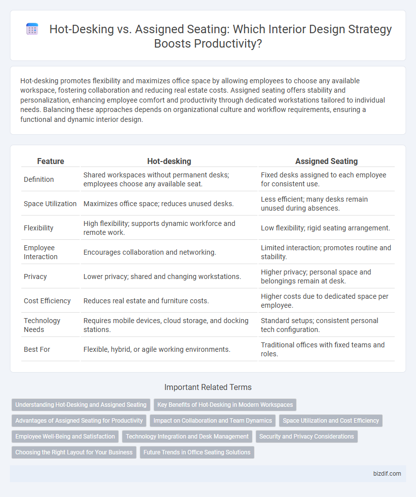 Hot-Desking vs. Assigned Seating: Which Interior Design Strategy Boosts Productivity?