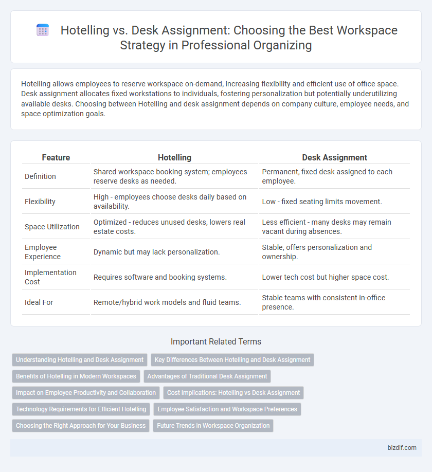 Hotelling vs. Desk Assignment: Choosing the Best Workspace Strategy in Professional Organizing
