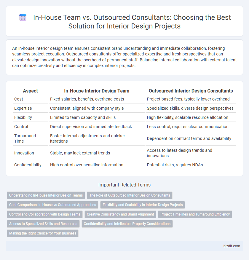 In-House Team vs. Outsourced Consultants: Choosing the Best Solution for Interior Design Projects