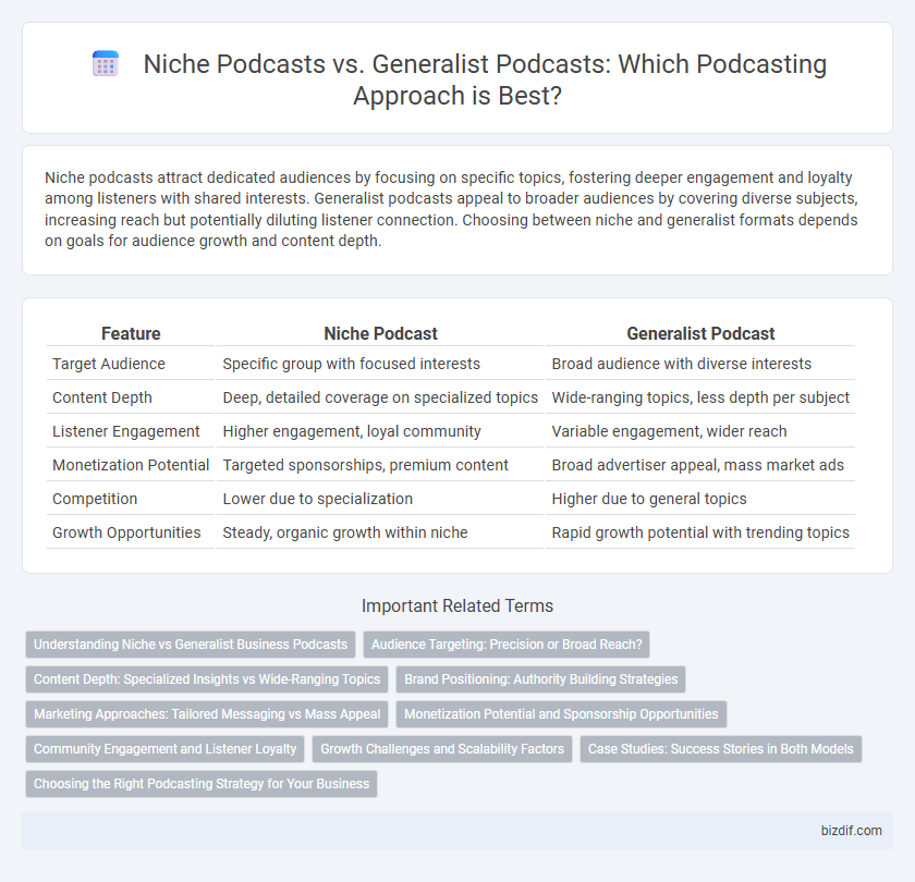 Niche Podcasts vs. Generalist Podcasts: Which Podcasting Approach is Best?