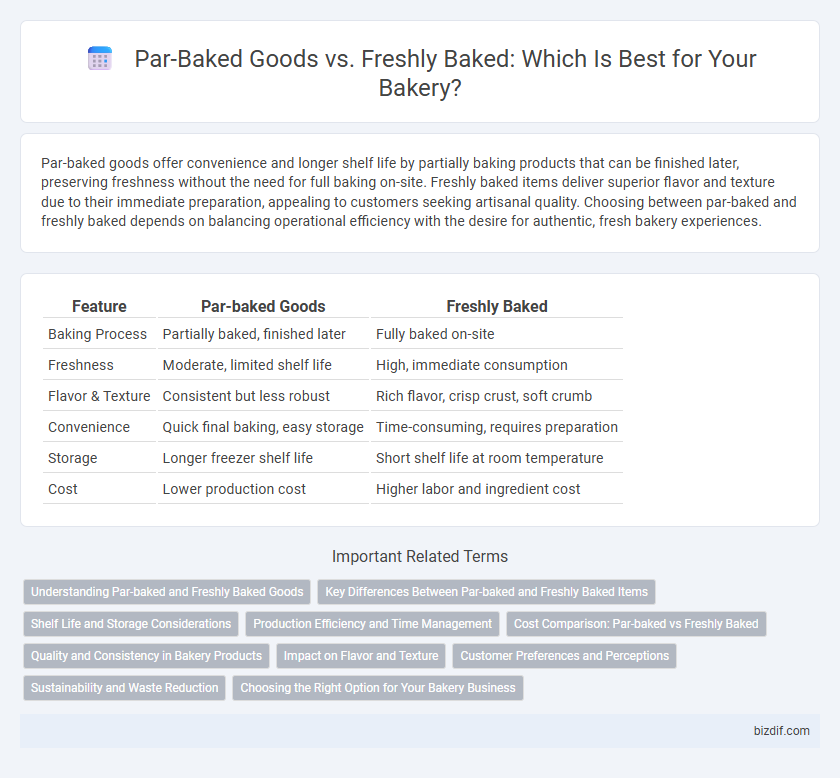 Par-Baked Goods vs. Freshly Baked: Which Is Best for Your Bakery?