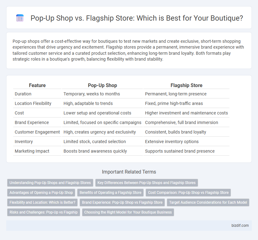 Pop-Up Shop vs. Flagship Store: Which is Best for Your Boutique?