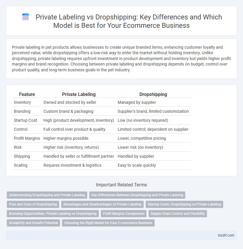Private Labeling vs Dropshipping: Key Differences and Which Model is Best for Your Ecommerce Business