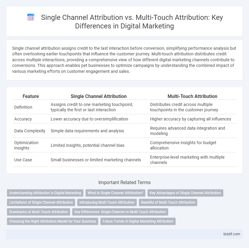 Single Channel Attribution vs. Multi-Touch Attribution: Key Differences in Digital Marketing