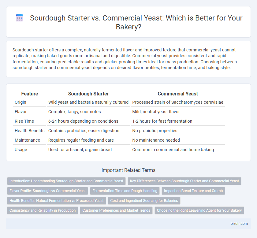 Sourdough Starter vs. Commercial Yeast: Which is Better for Your Bakery?