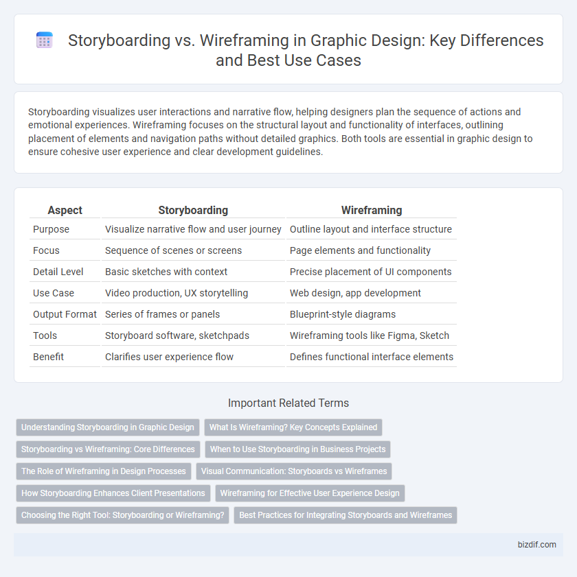 Storyboarding vs. Wireframing in Graphic Design: Key Differences and Best Use Cases