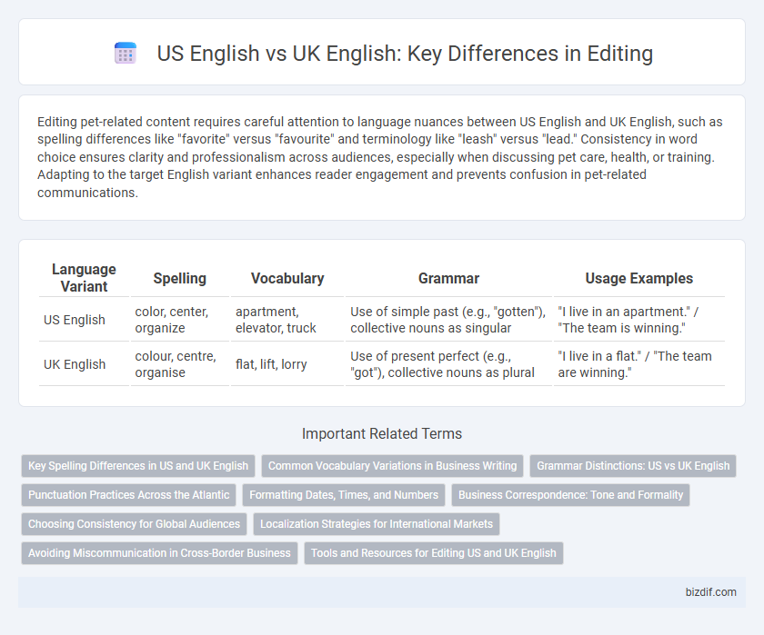 US English vs UK English: Key Differences in Editing