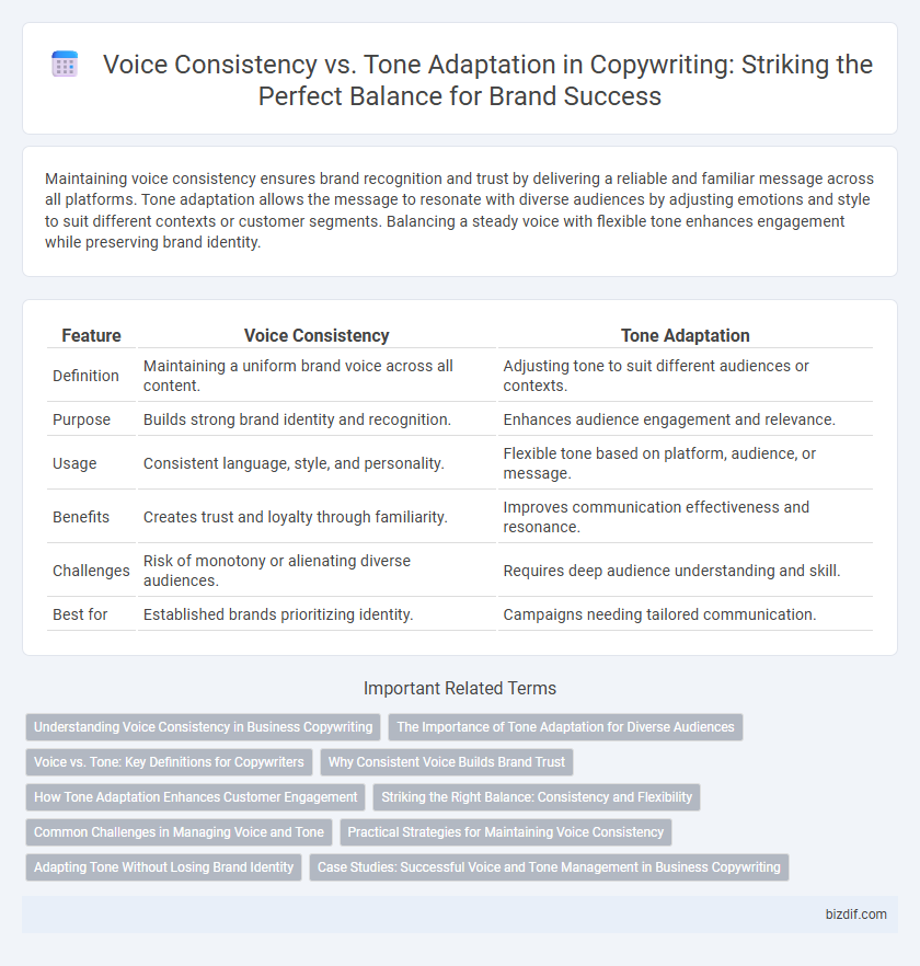 Voice Consistency vs. Tone Adaptation in Copywriting: Striking the Perfect Balance for Brand Success