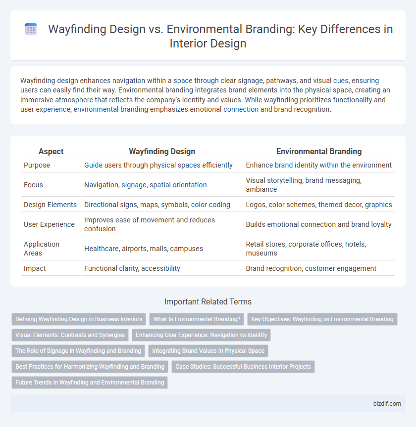 Wayfinding Design vs. Environmental Branding: Key Differences in Interior Design