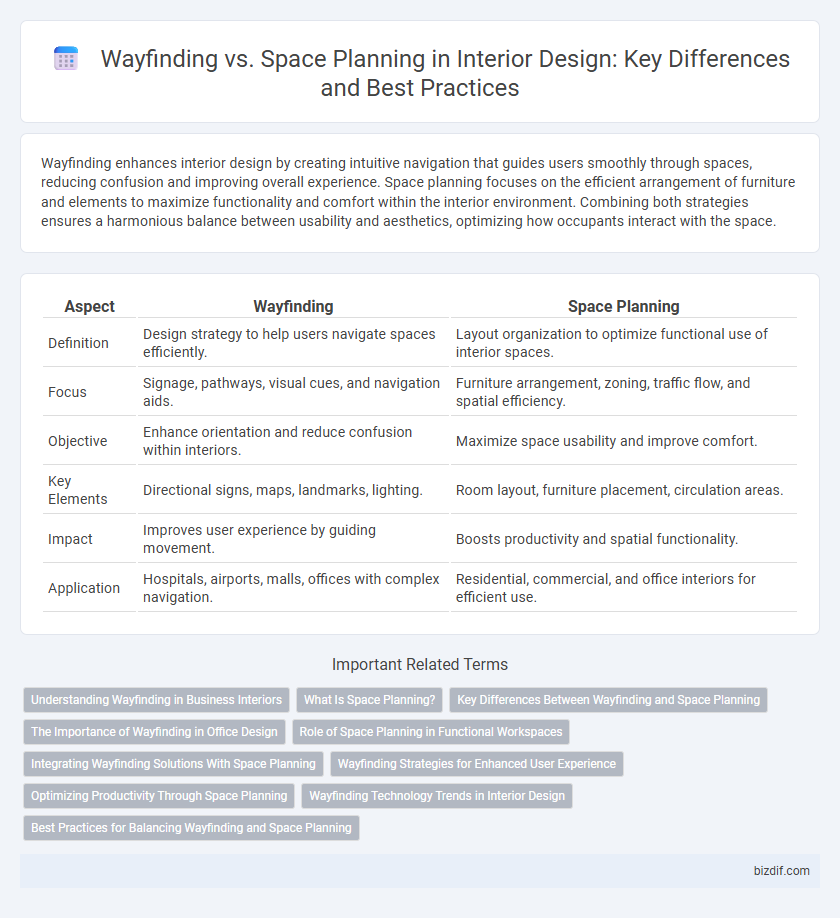 Wayfinding vs. Space Planning in Interior Design: Key Differences and Best Practices