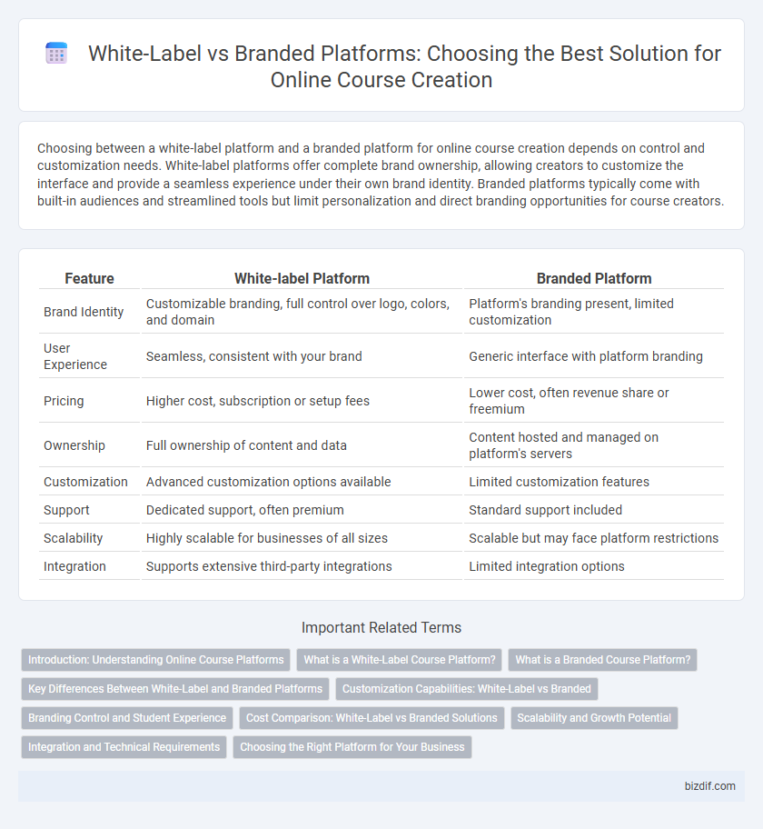 White-Label vs Branded Platforms: Choosing the Best Solution for Online Course Creation