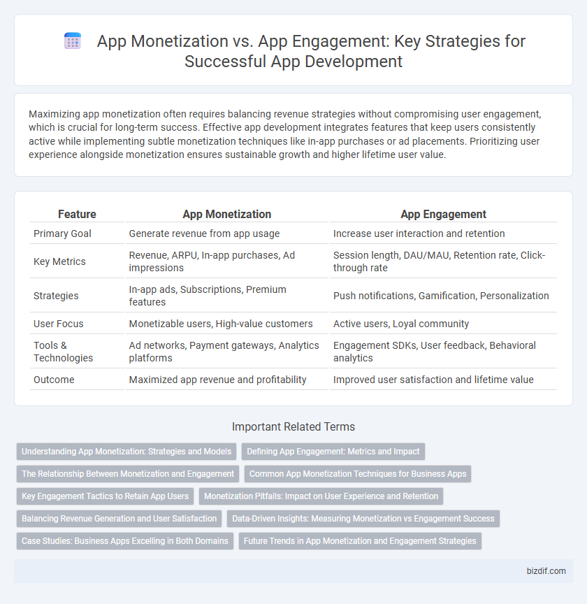 App Monetization vs. App Engagement: Key Strategies for Successful App Development