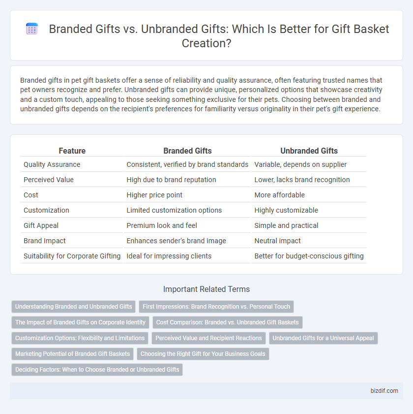 Branded Gifts vs. Unbranded Gifts: Which Is Better for Gift Basket Creation?