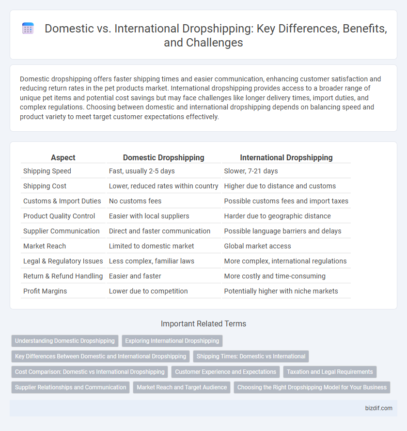 Domestic vs. International Dropshipping: Key Differences, Benefits, and Challenges