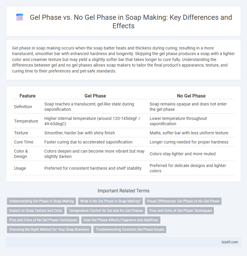 Gel Phase vs. No Gel Phase in Soap Making: Key Differences and Effects