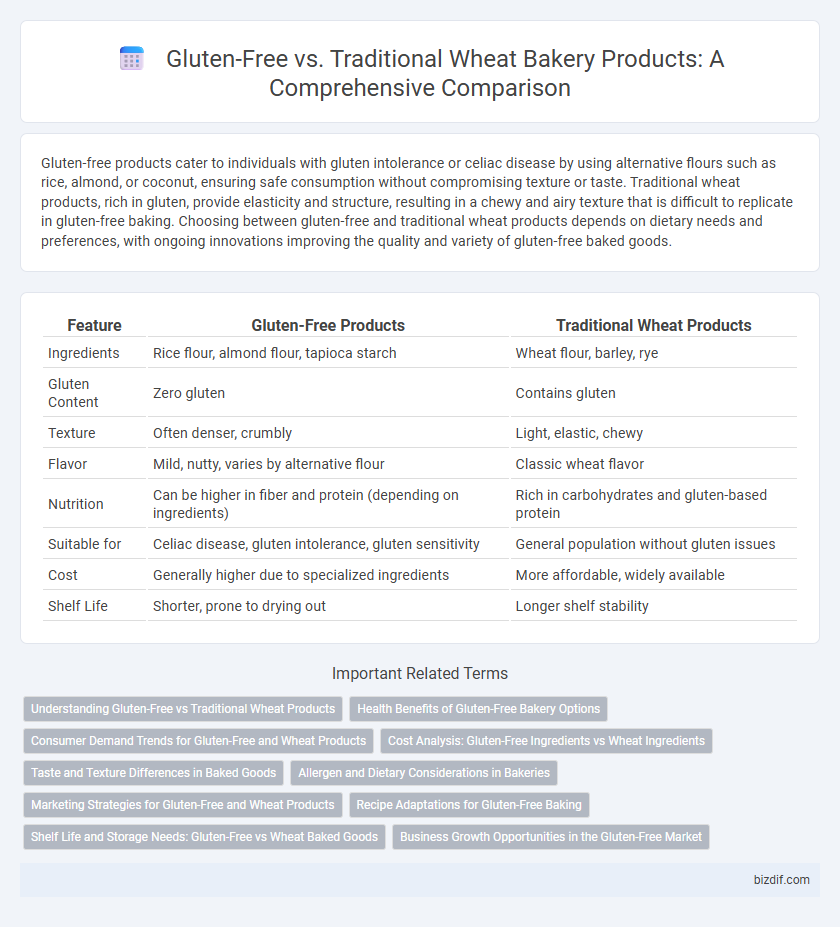 Gluten-Free vs. Traditional Wheat Bakery Products: A Comprehensive Comparison