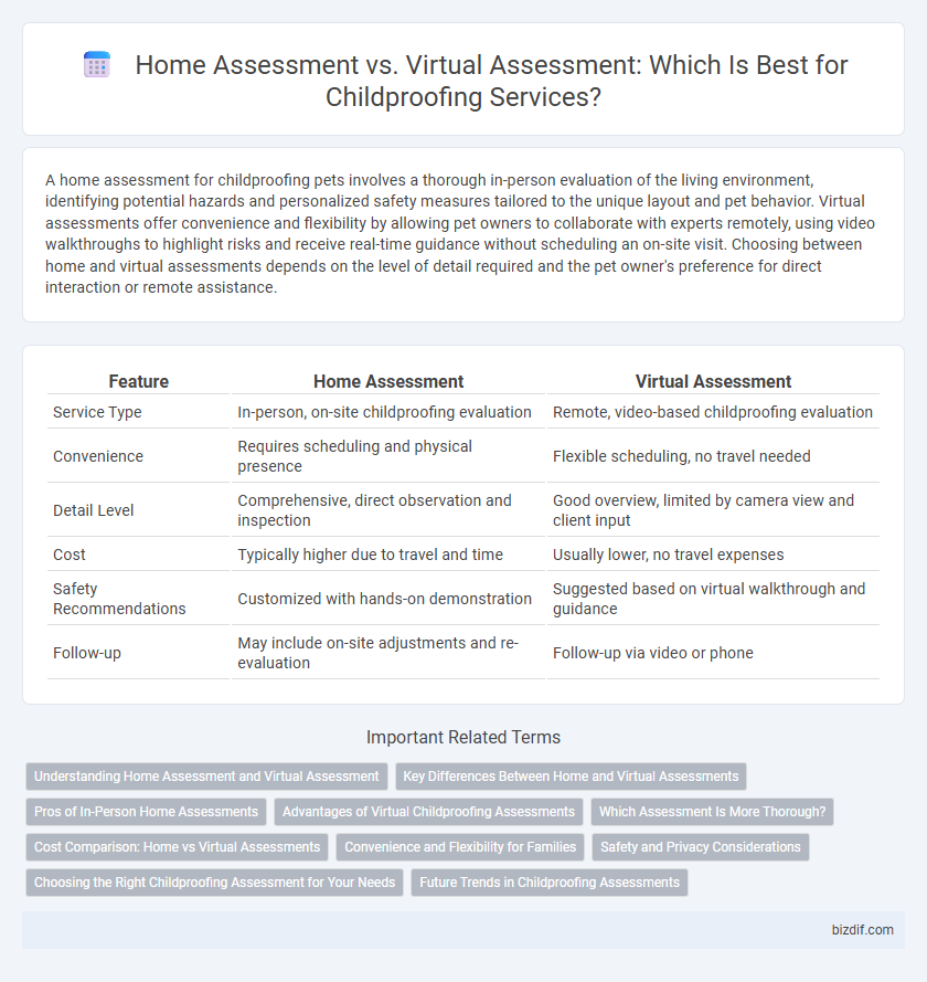Home Assessment vs. Virtual Assessment: Which Is Best for Childproofing Services?