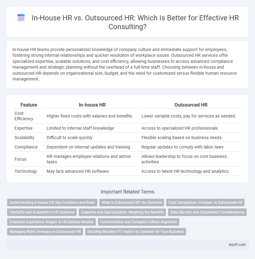 In-House HR vs. Outsourced HR: Which Is Better for Effective HR Consulting?