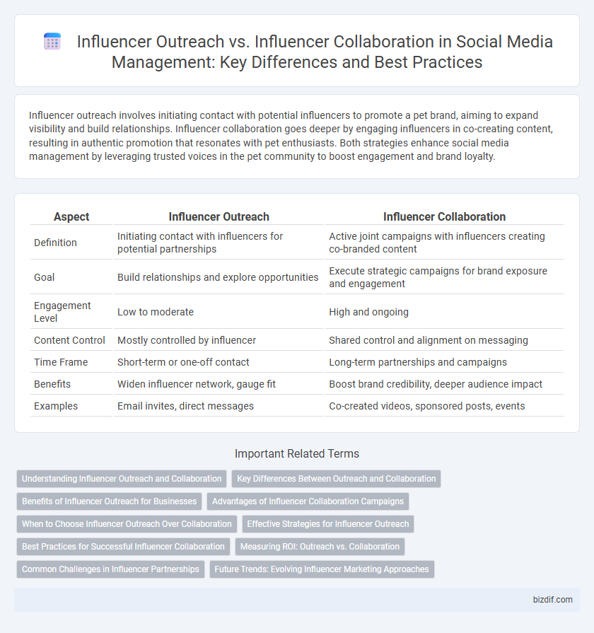 Influencer Outreach vs. Influencer Collaboration in Social Media Management: Key Differences and Best Practices