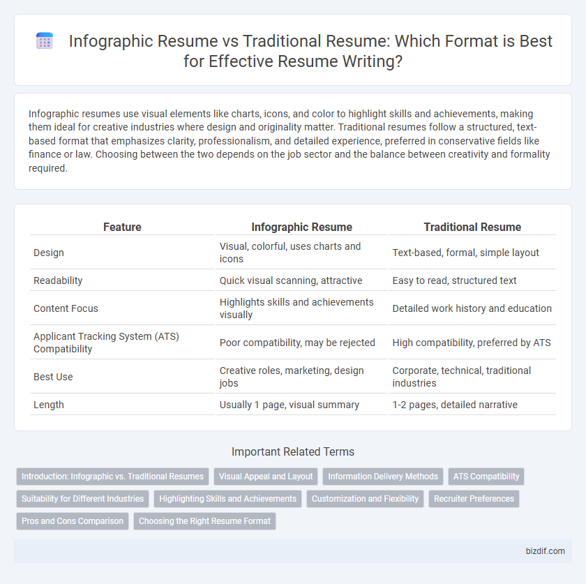 Infographic Resume vs Traditional Resume: Which Format is Best for Effective Resume Writing?