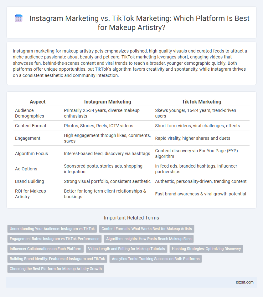 Instagram Marketing vs. TikTok Marketing: Which Platform Is Best for Makeup Artistry?