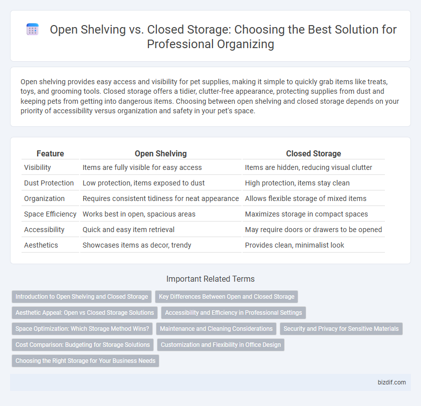 Open Shelving vs. Closed Storage: Choosing the Best Solution for Professional Organizing