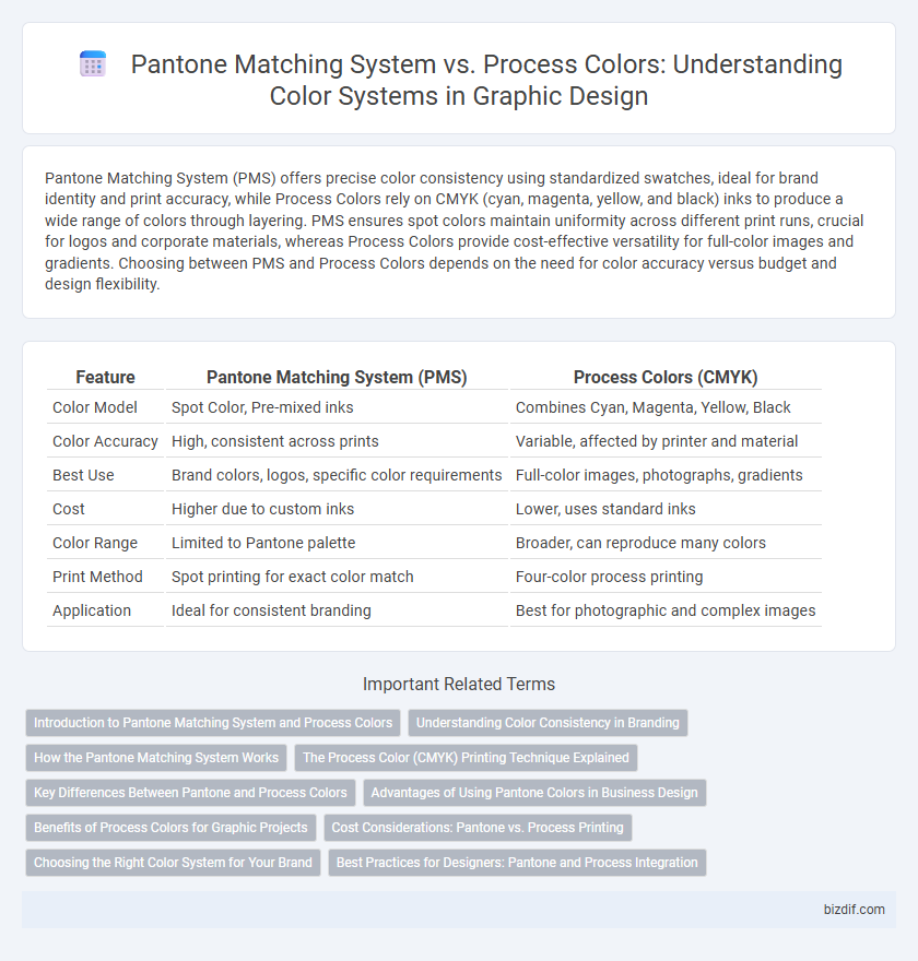 Pantone Matching System vs. Process Colors: Understanding Color Systems in Graphic Design