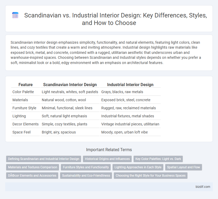 Scandinavian vs. Industrial Interior Design: Key Differences, Styles, and How to Choose