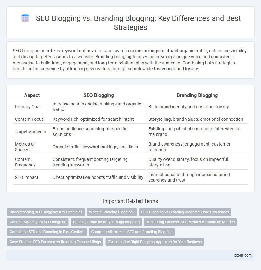 SEO Blogging vs. Branding Blogging: Key Differences and Best Strategies